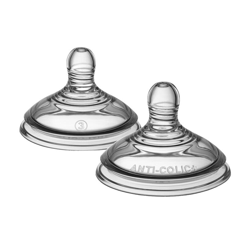 Tommee Tippee Advanced Anti-Colic Teat - Fast Flow - 2 Pack