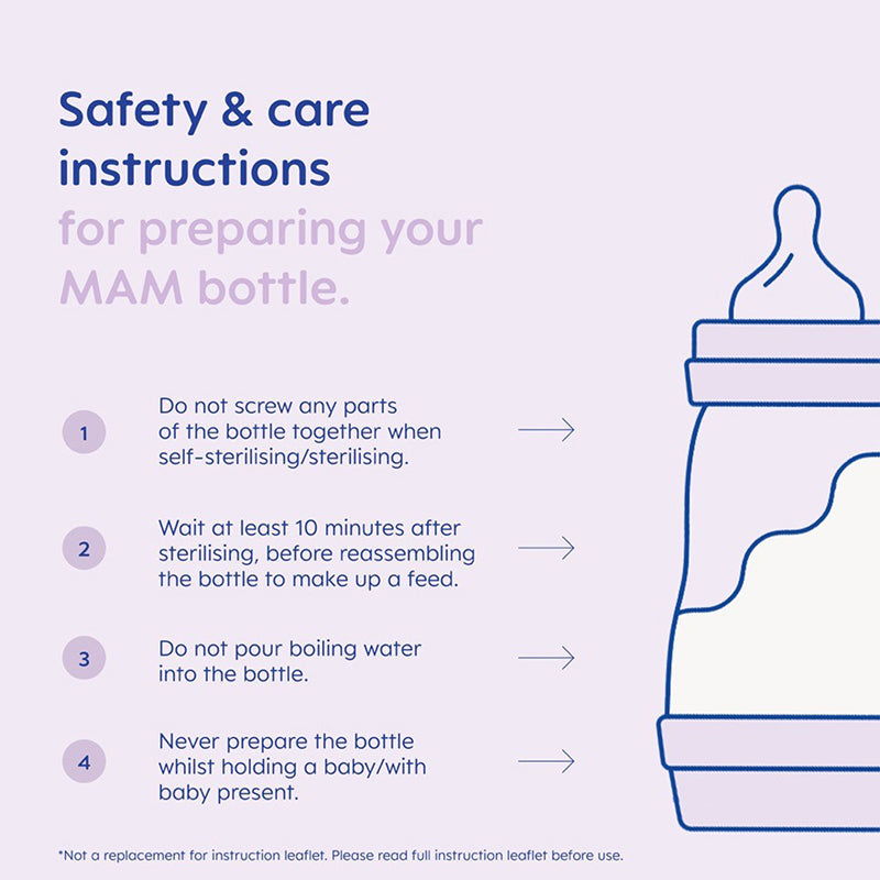 MAM Bottle Starter Set - Pink
