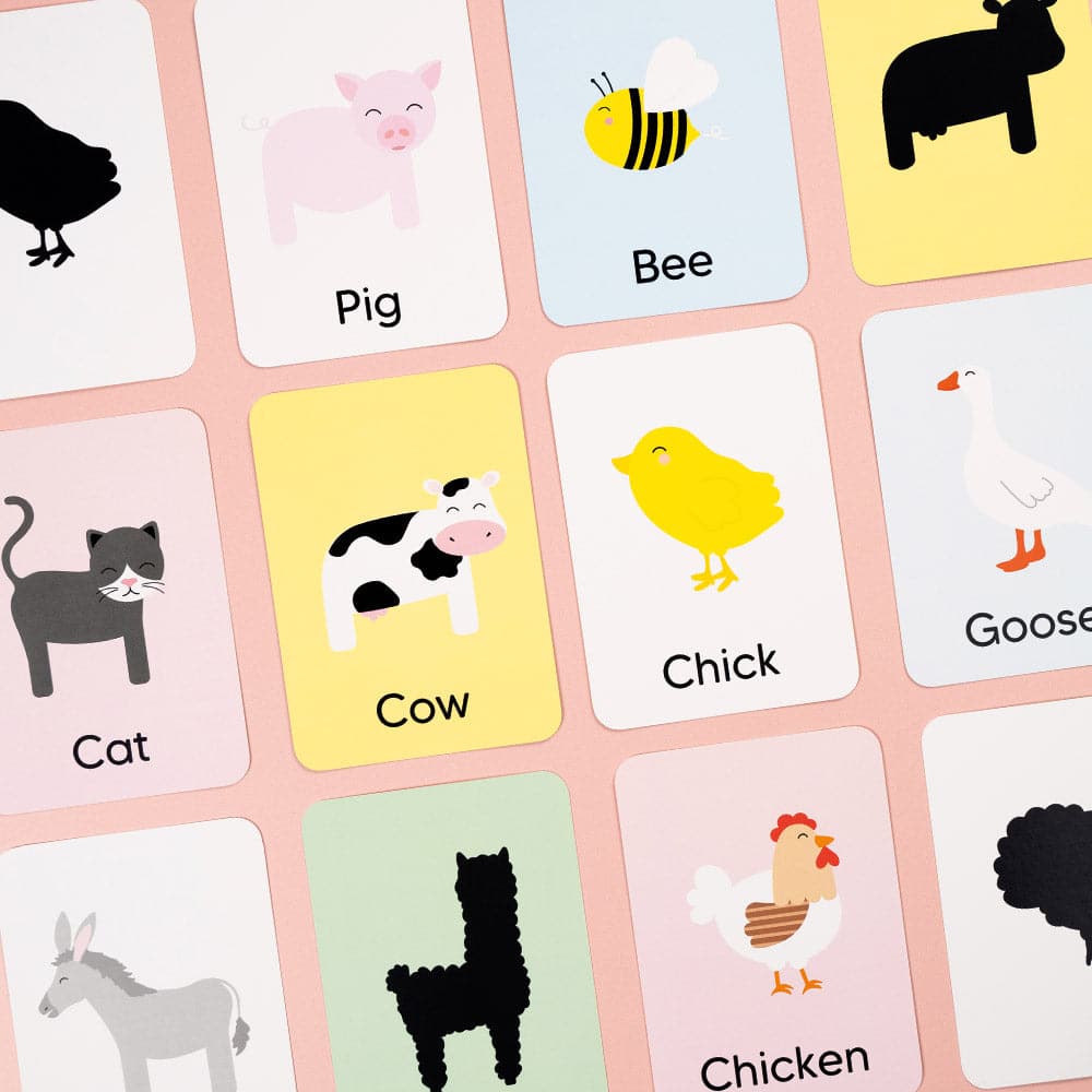 Priya & Peanut First Farm Animal Flash Cards