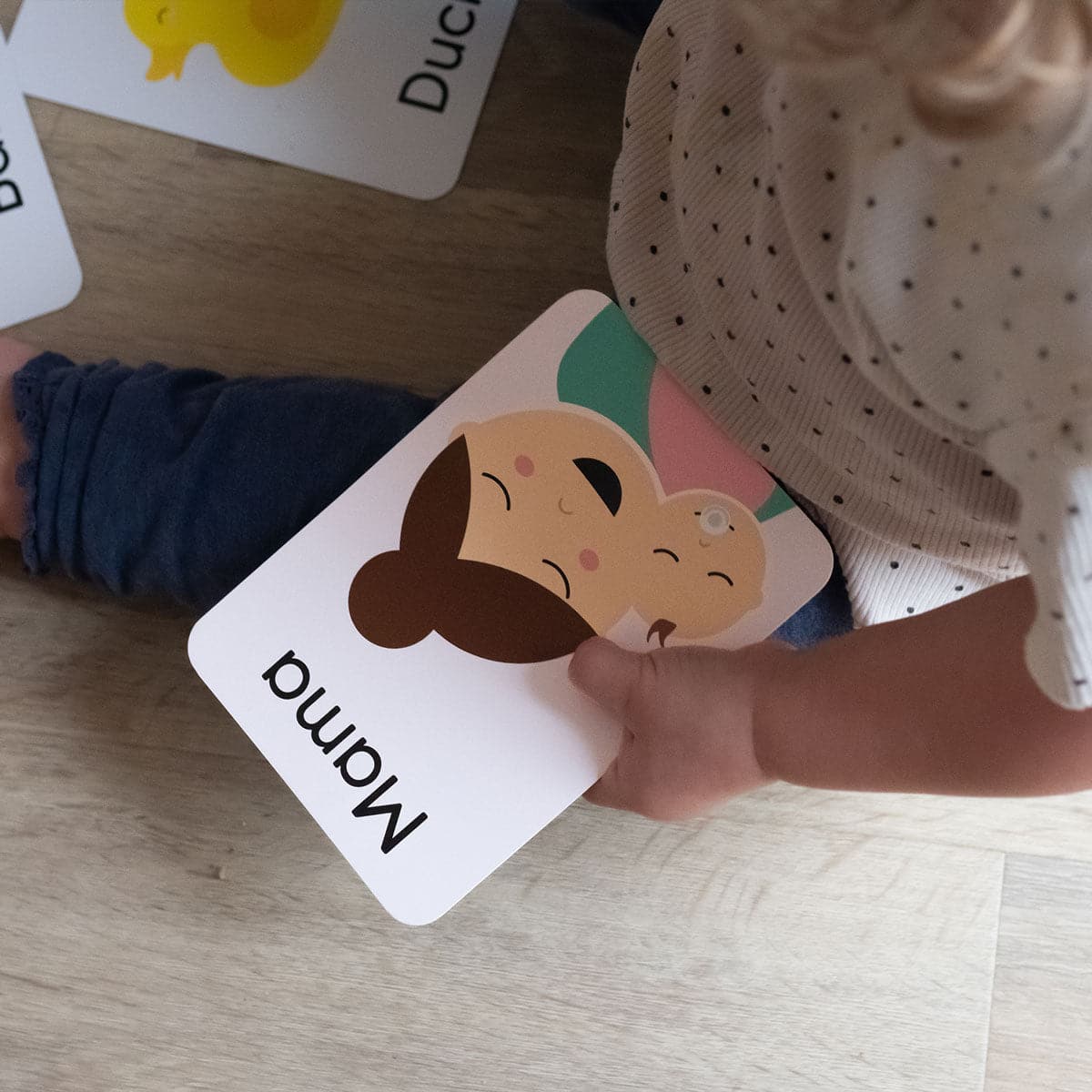 Priya & Peanut First Word Flash Cards