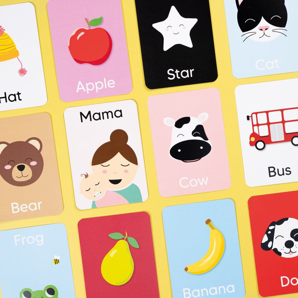 Priya & Peanut First Word Flash Cards