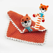 Bundle - Fox Blanket Comforter and Rattle