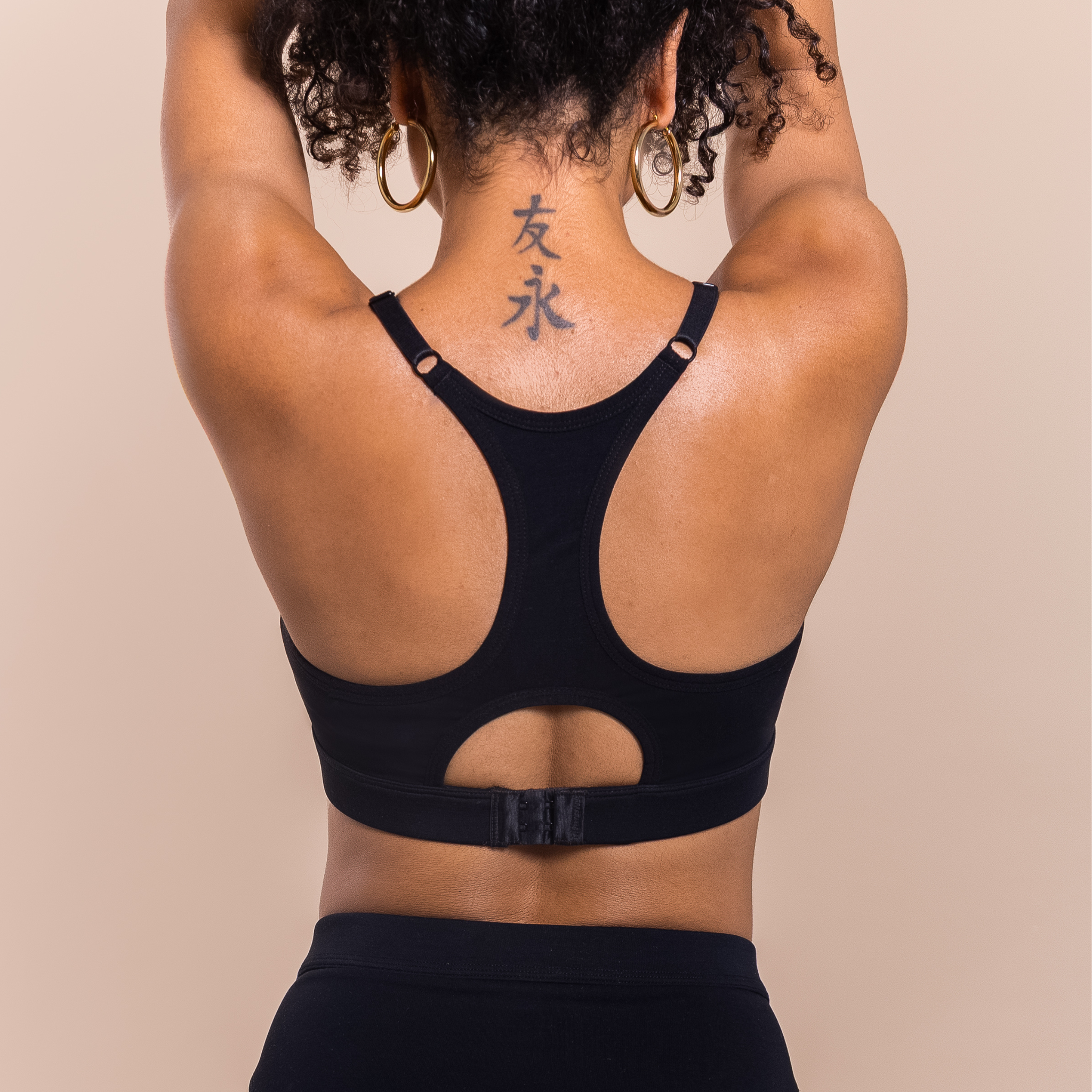 LESH - Freeflo 2.0 Leakproof Nursing Bra - Black / Pink / Beige
