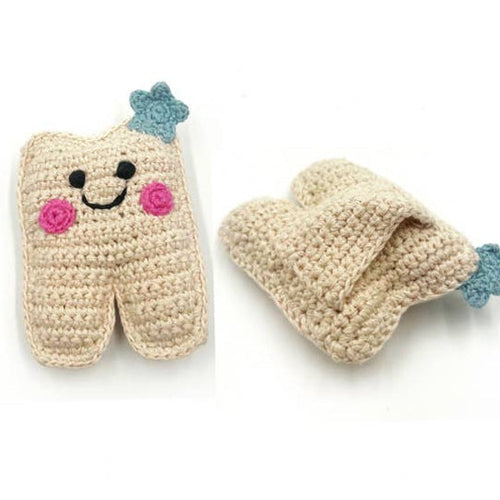 Friendly Tooth Pillow (with Pocket)