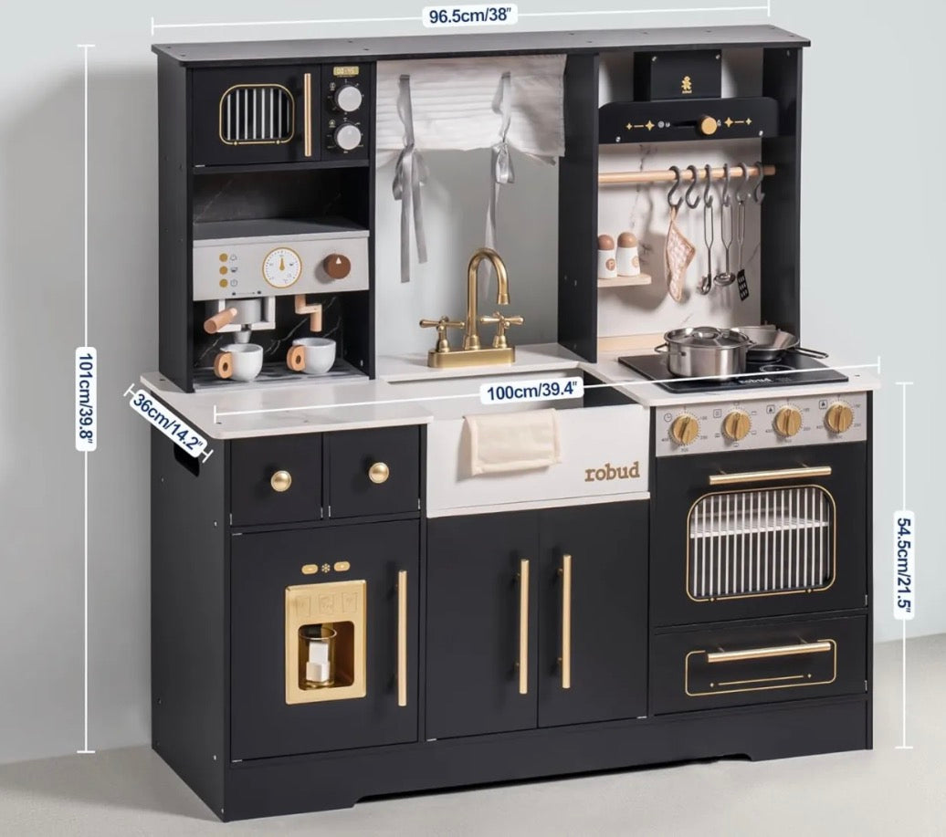 Tiny Chef XL Wooden Play Kitchen