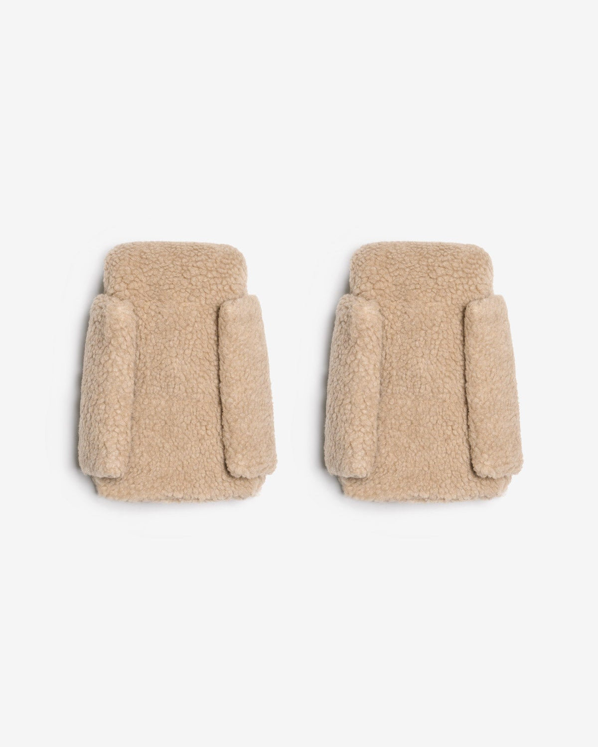 Tiba+Marl Universal Buggy/Pushchair Handmitts - Borg Fleece