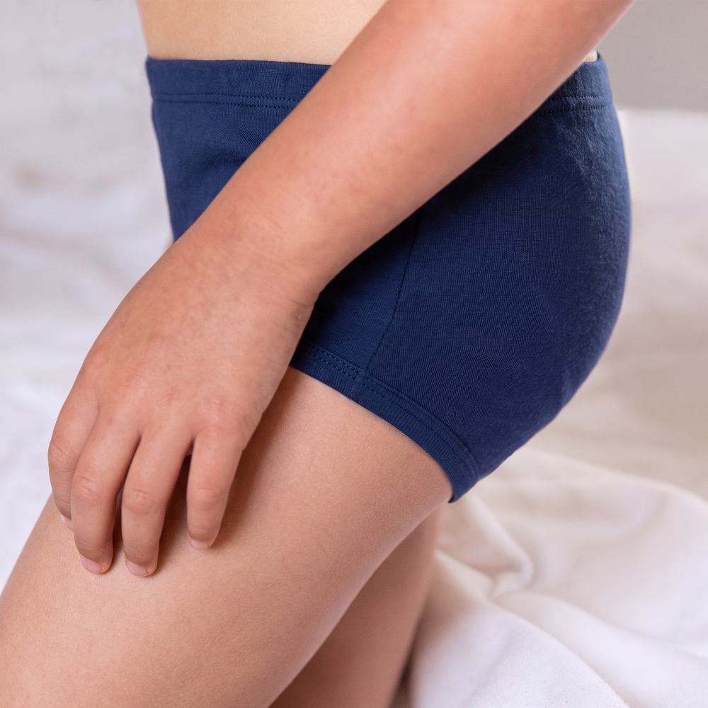 Eczema Clothing Girls Organic Briefs - 3 Pack