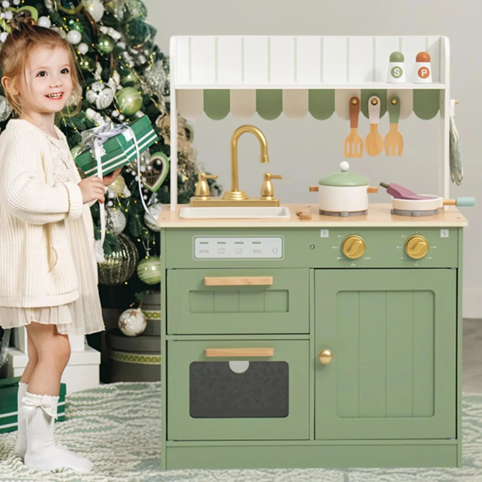 Tiny Chef - Premium Wooden Play Kitchen