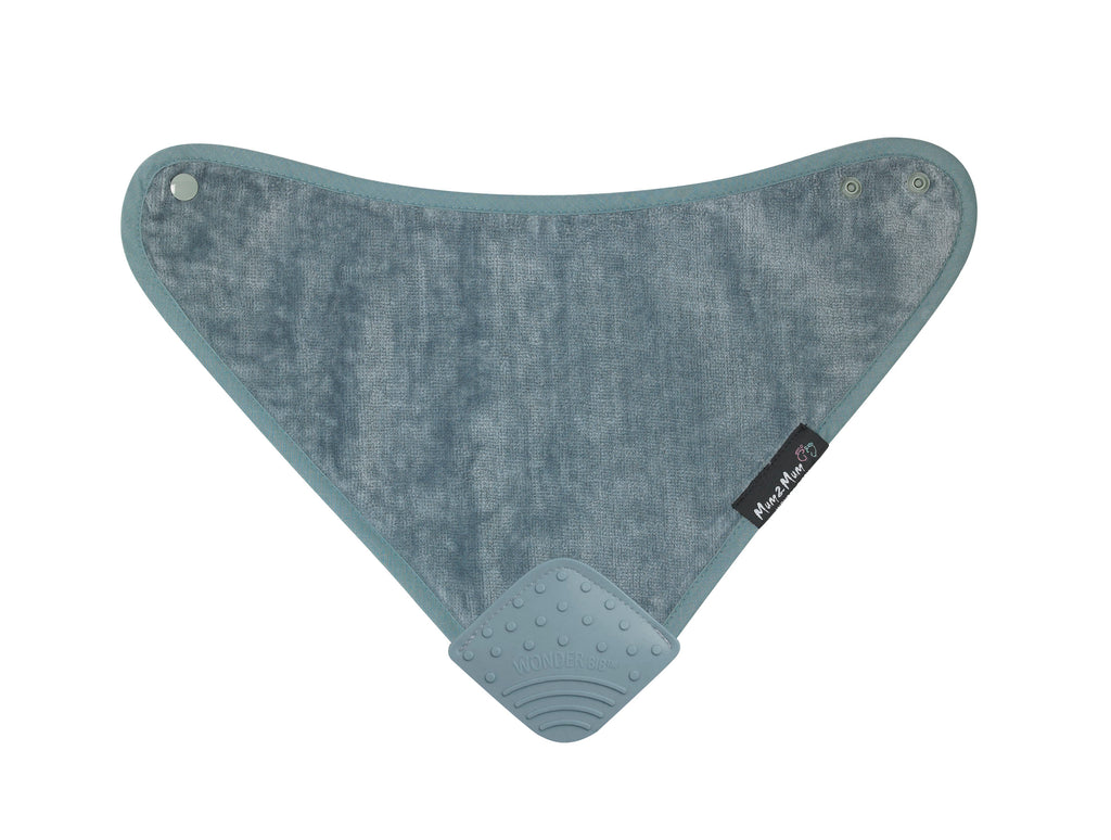 Babero Wonder con bandana y mordedor para mamá, 2 mamás, seis colores