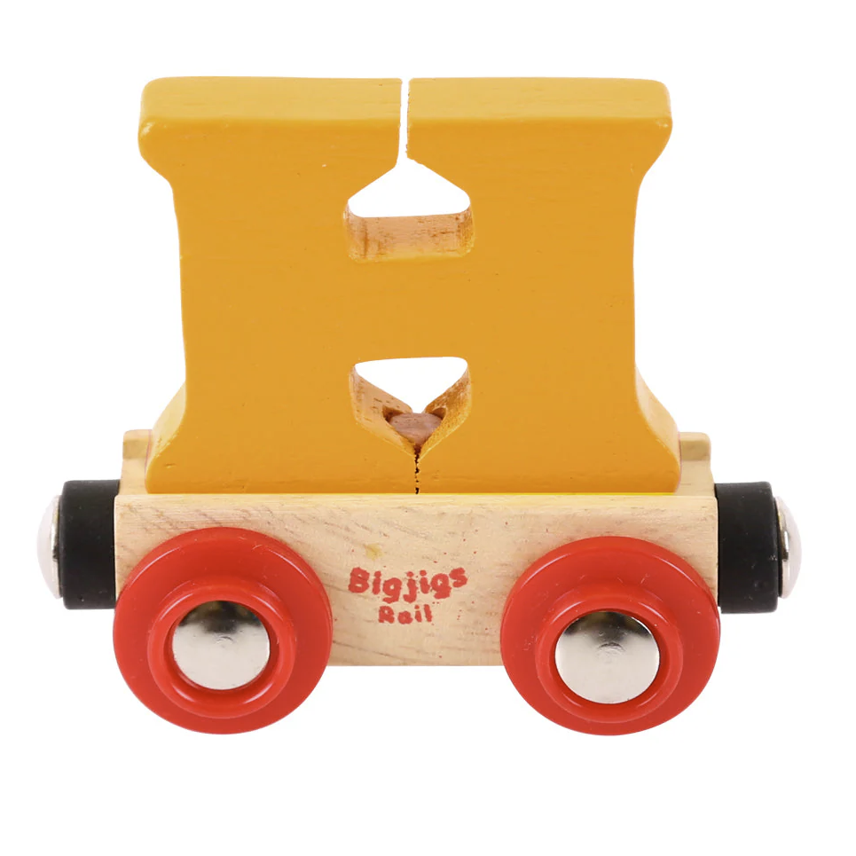 Big Jigs Wooden Rail Name Letters
