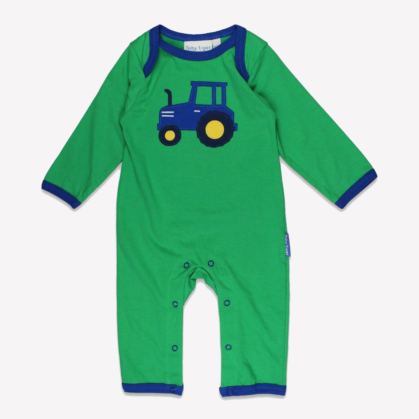Organic Applique Sleepsuit - Hillside Tractor