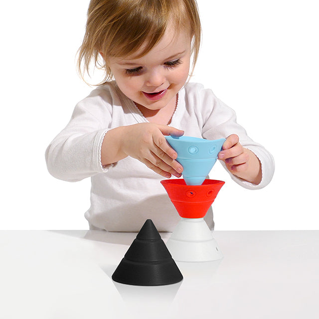 MOLUK Hix Stacking Toy - Nordic Colours