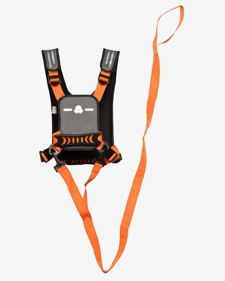 Hobbledehoo Child Harness - XL / 6 years and Up - Grey/Orange