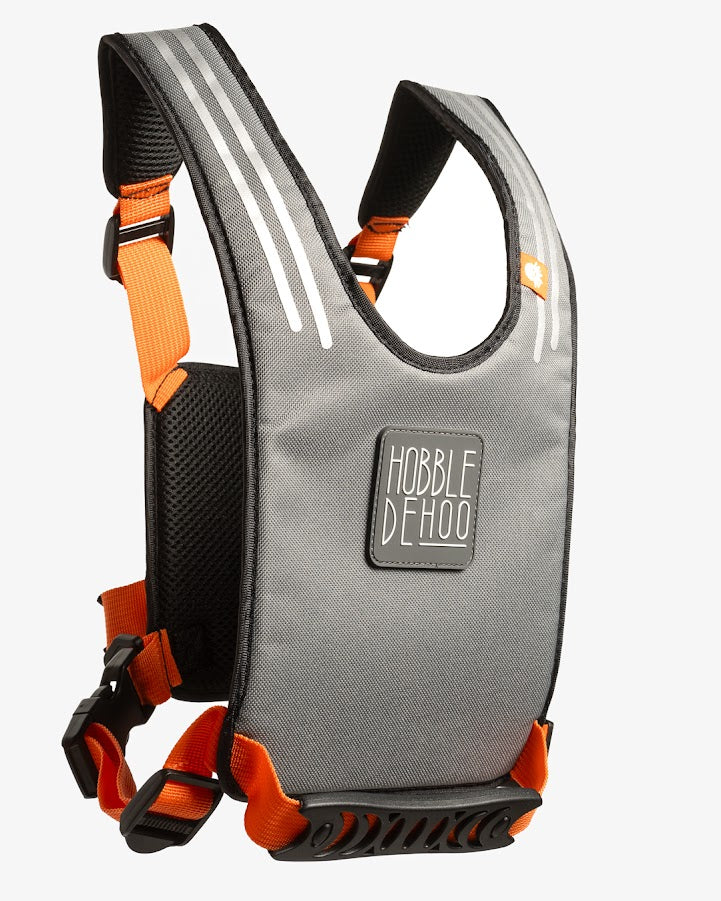 Hobbledehoo Child Harness - XL / 6 years and Up - Grey/Orange