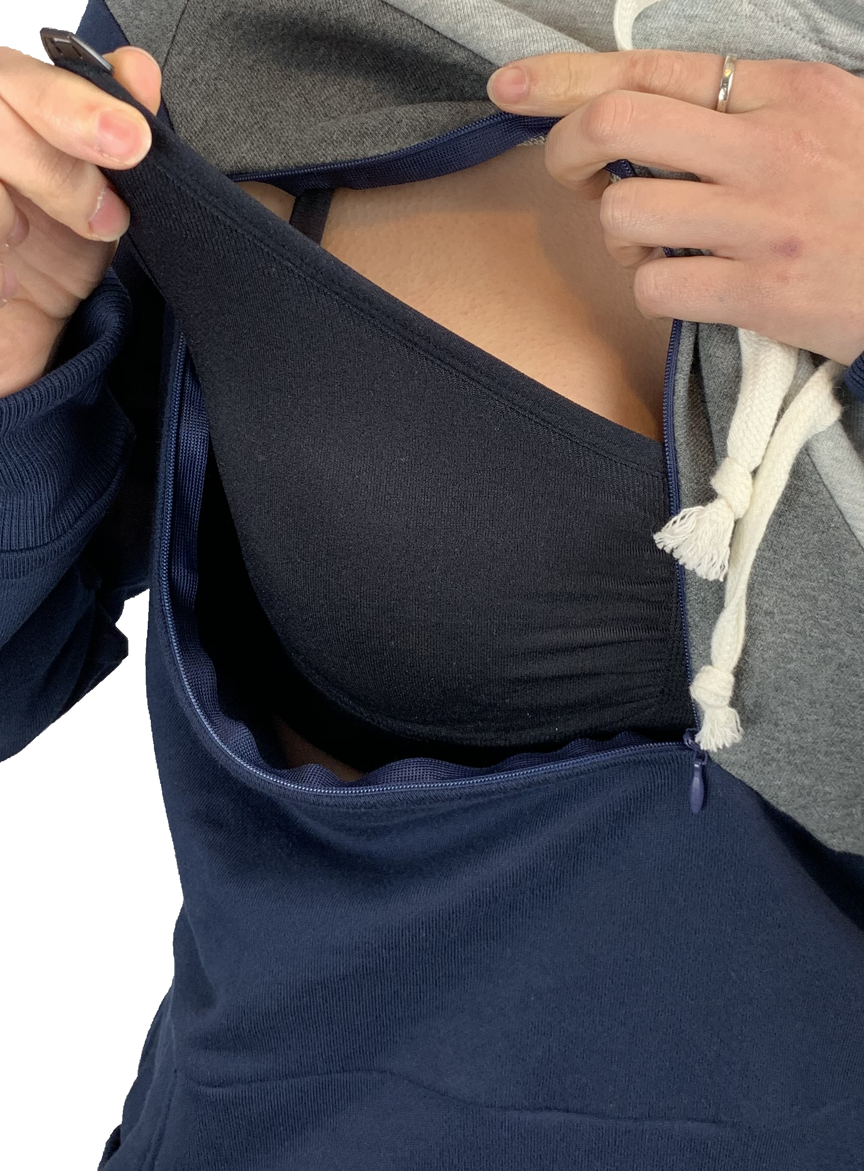 Everyday Seamfree Maternity & Nursing Bra in B to F Cup - Black