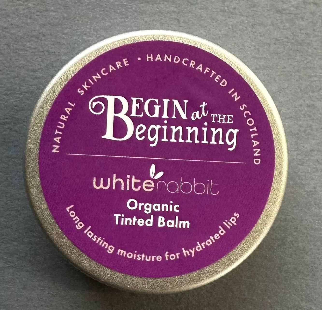 White Rabbit Organic Tinted Balm - Natural Beauty for Your Lips and Cheeks