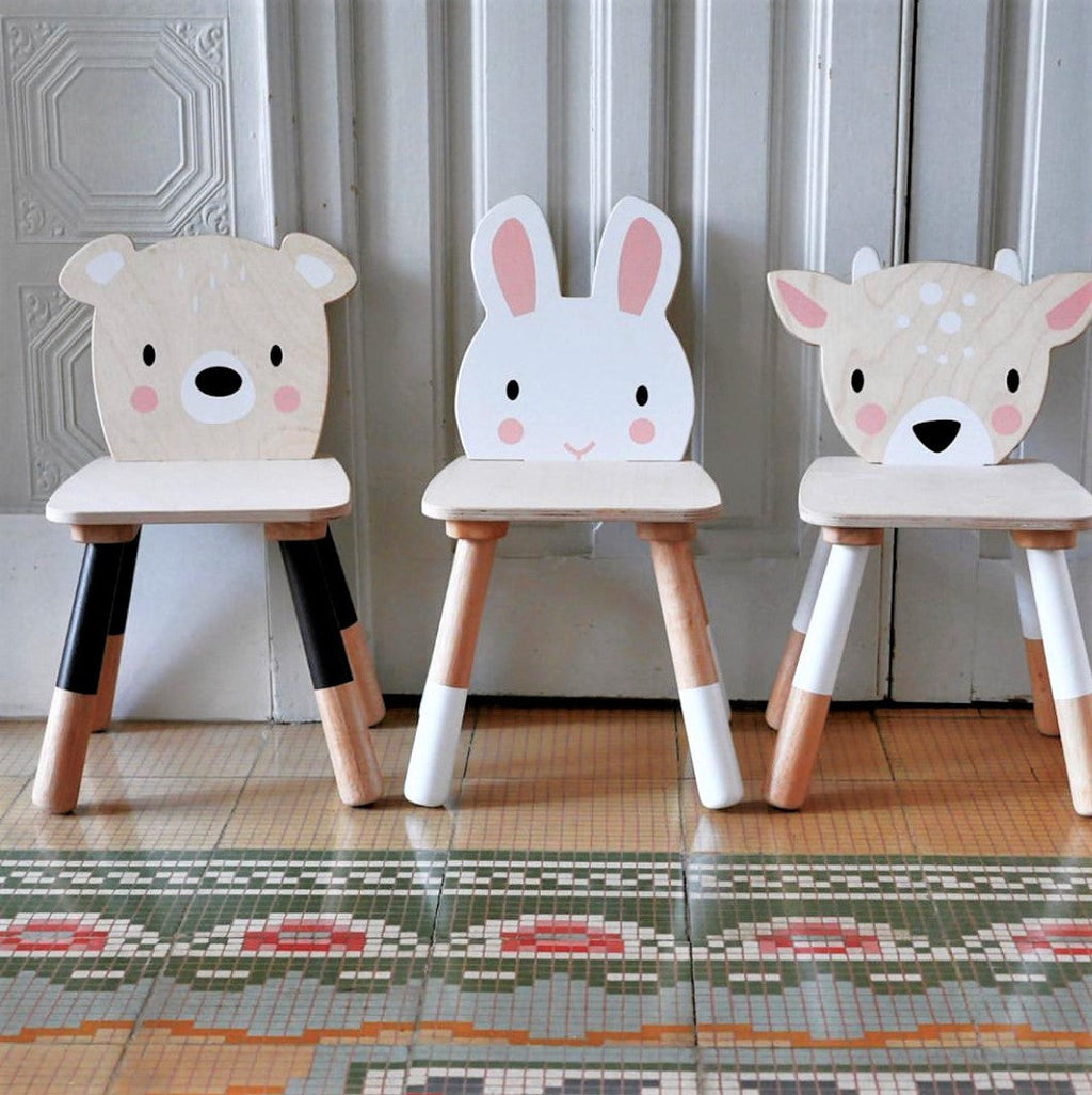 Tender Leaf Toys Wooden Forest Chair - Bear