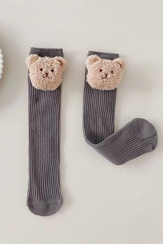 Cozy Crew Club - The Bear Knee Socks - Super Soft