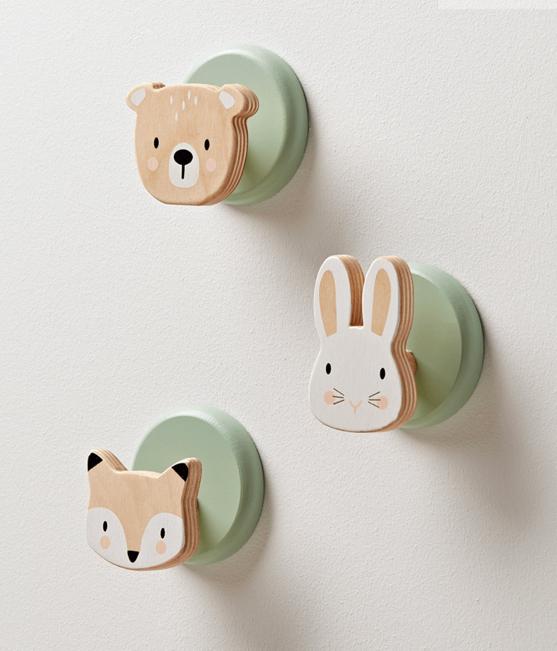 Tender Leaf Toys Set of 3 Forest Hooks