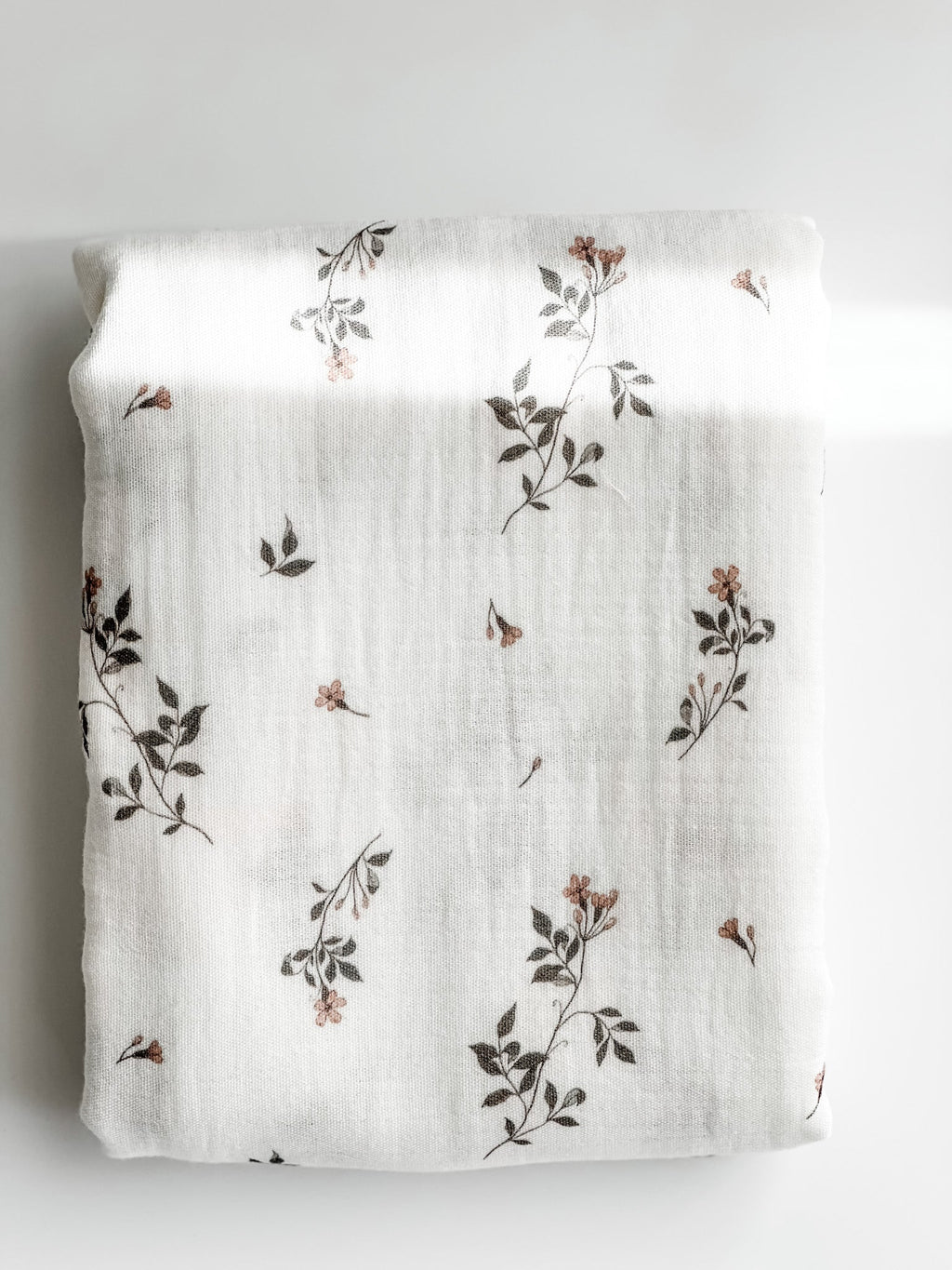 Norishor - Muslin Swaddle Blanket - Jasmine Rose