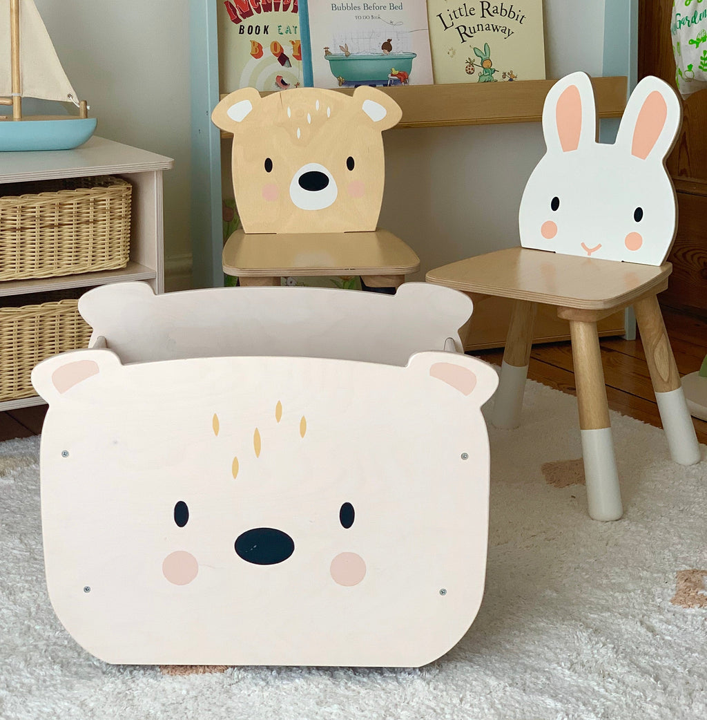Tender Leaf Toys Wooden Forest Chair - Rabbit