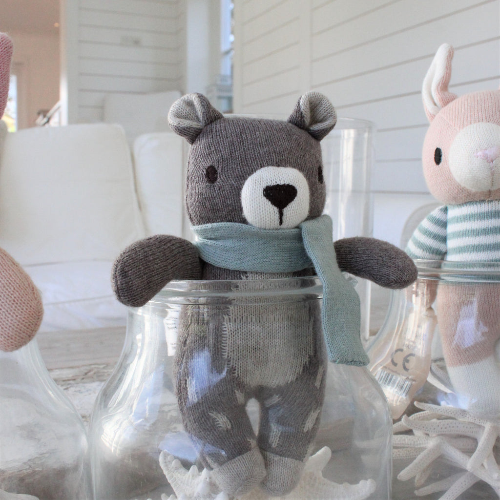 ThreadBear Design Fred The Bear Knitted Toy