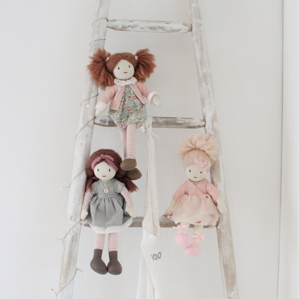 ThreadBear Design Marty Floral Rag Doll