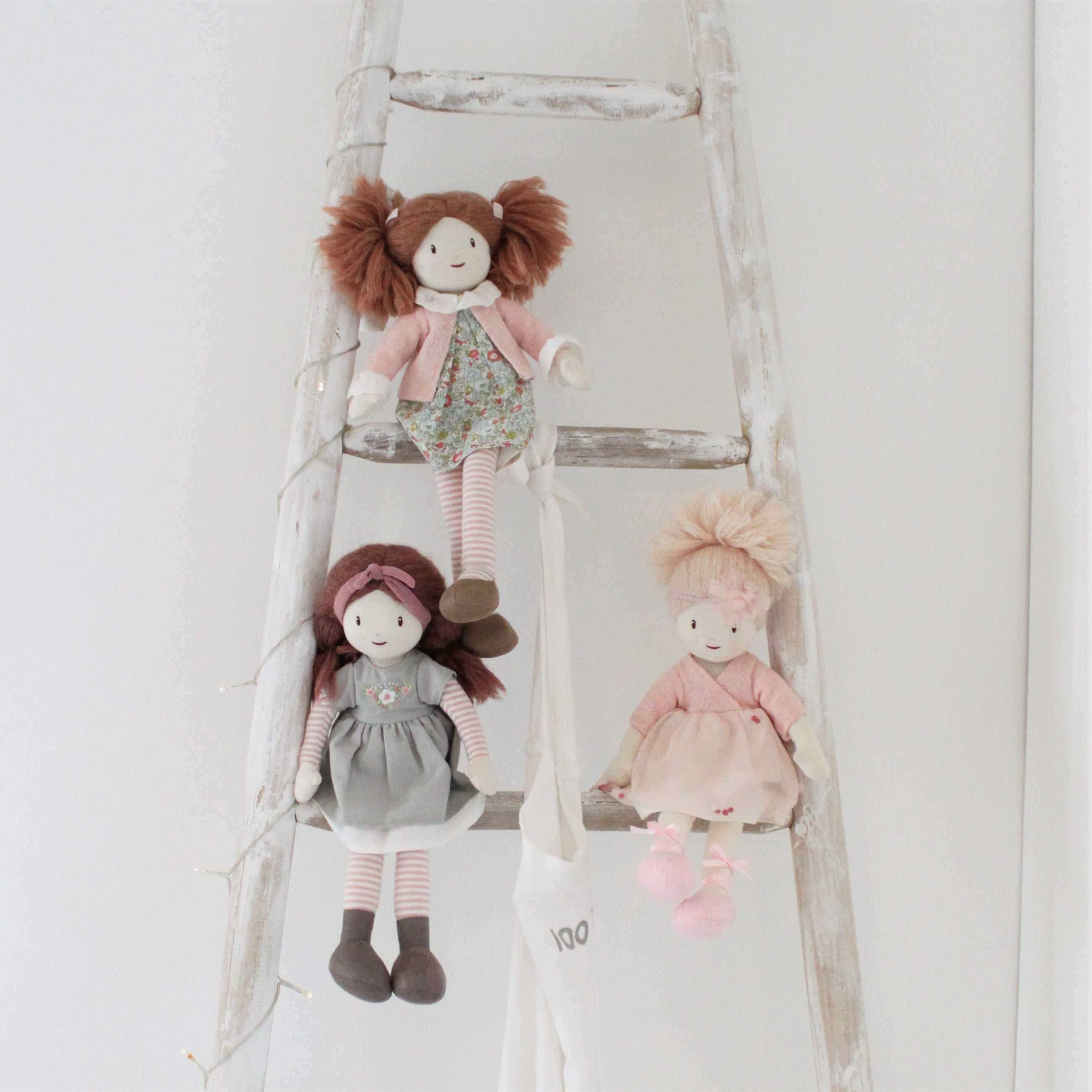 ThreadBear Design Marty Floral Rag Doll