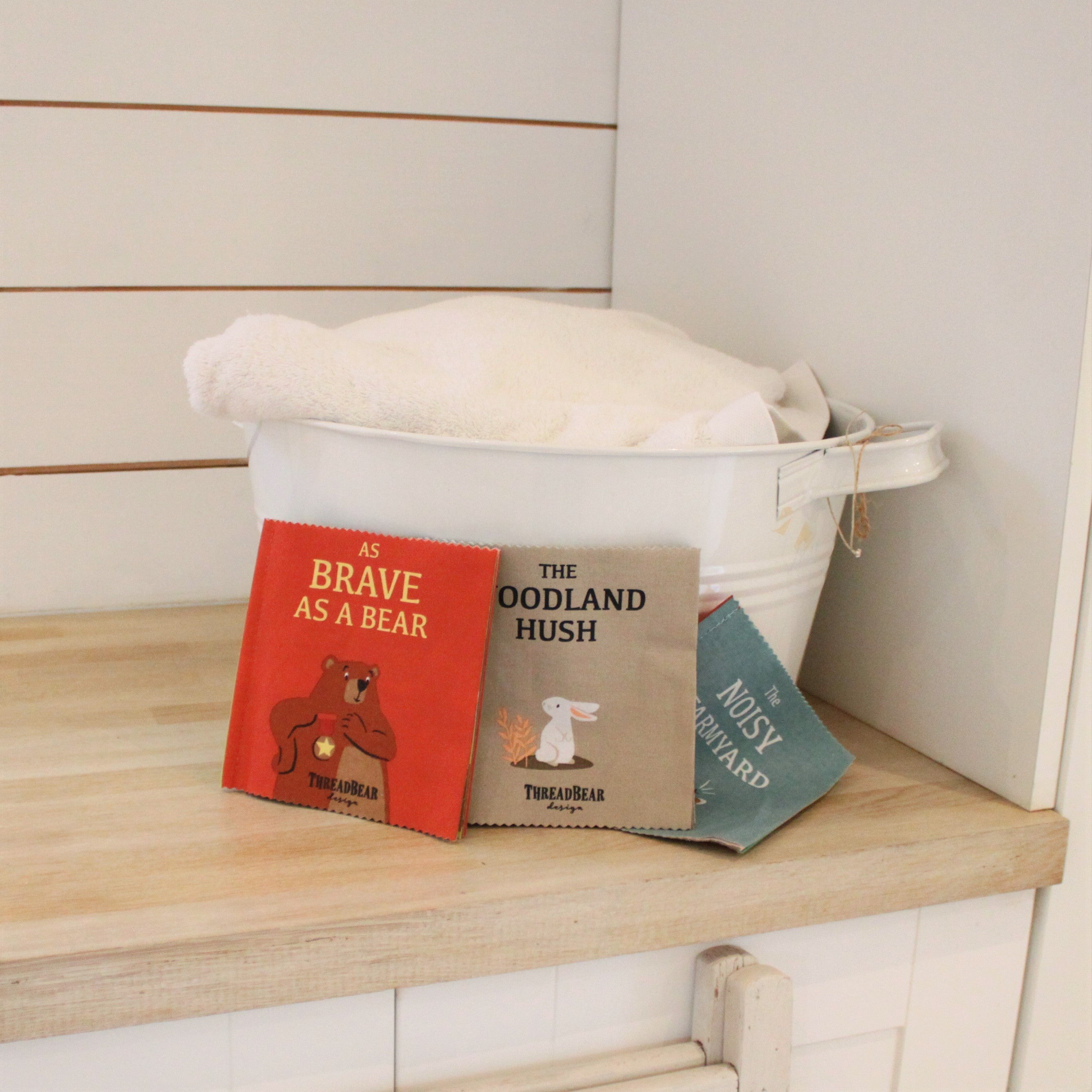 ThreadBear Design The Woodland Hush Rag Book