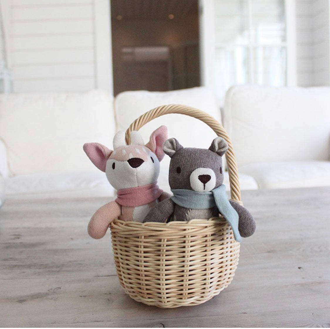 ThreadBear Design Fred The Bear Knitted Toy