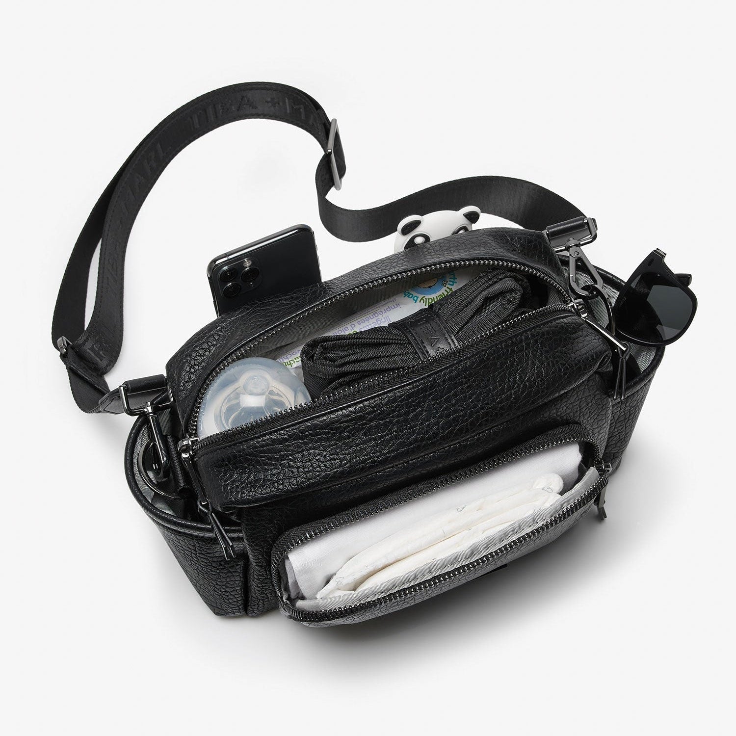 Tiba+Marl Inka Pushchair/Buggy Organiser - Black