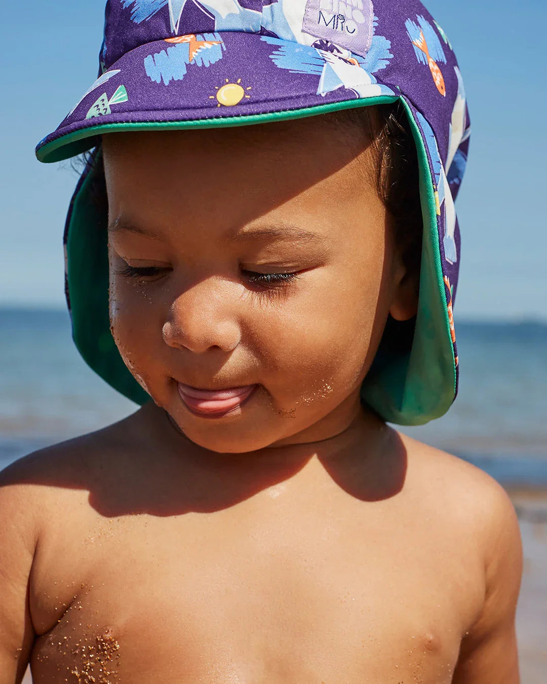 UPF 40+ Reversible Swim Hat