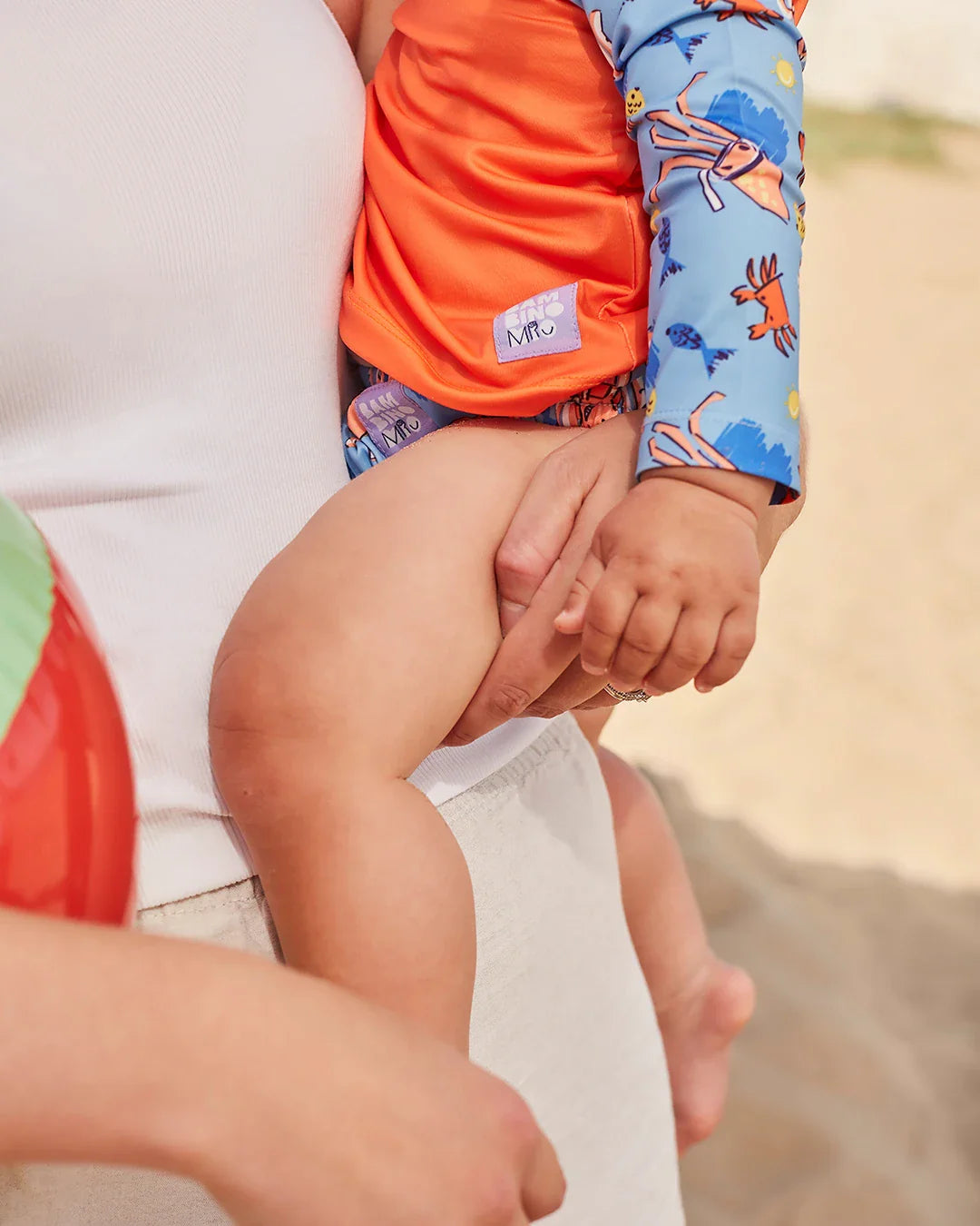 Reusable Swimming 3 Piece Set - 2 Nappies + Swim Rash Vest