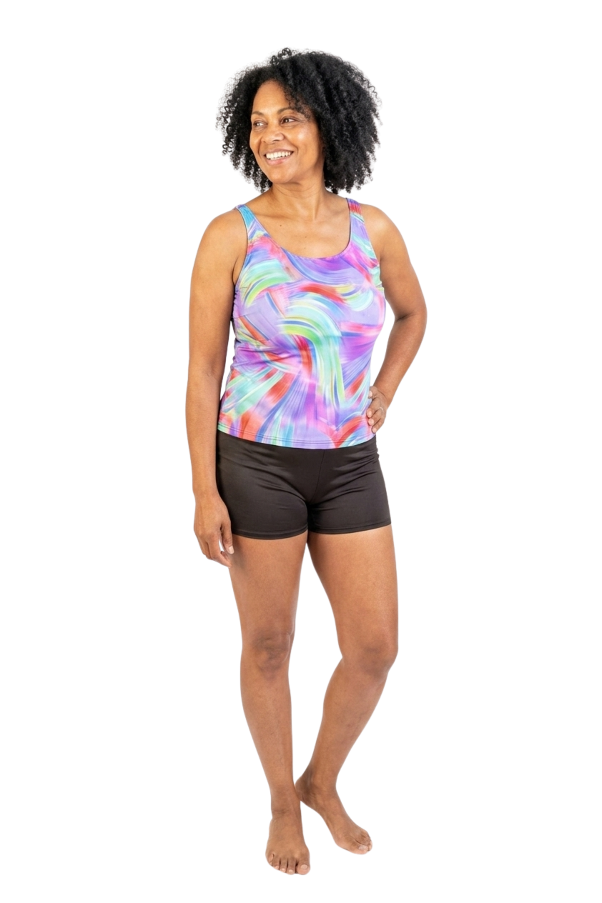 Kes Vir Ladies Incontinence Tankini with Shorts – Indigo Wave