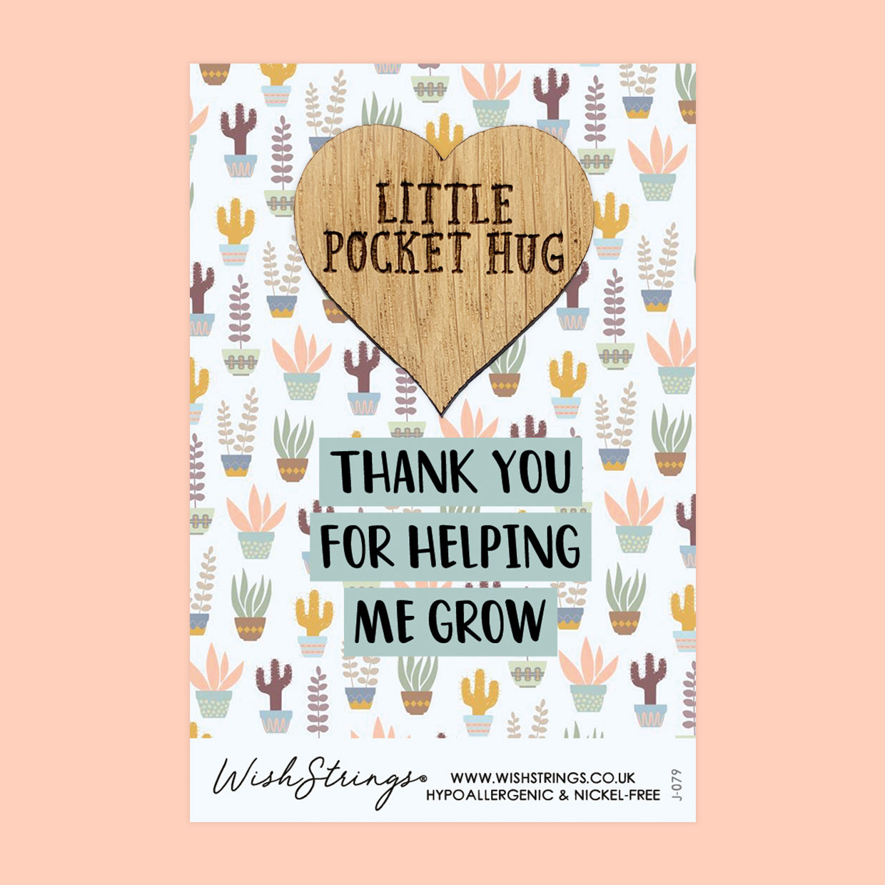 Pocket Hug – Thank You for Helping Me Grow