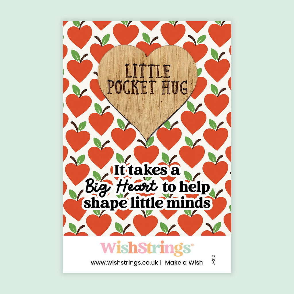 Pocket Hug – It Takes a Big Heart to Help Shape Little Minds