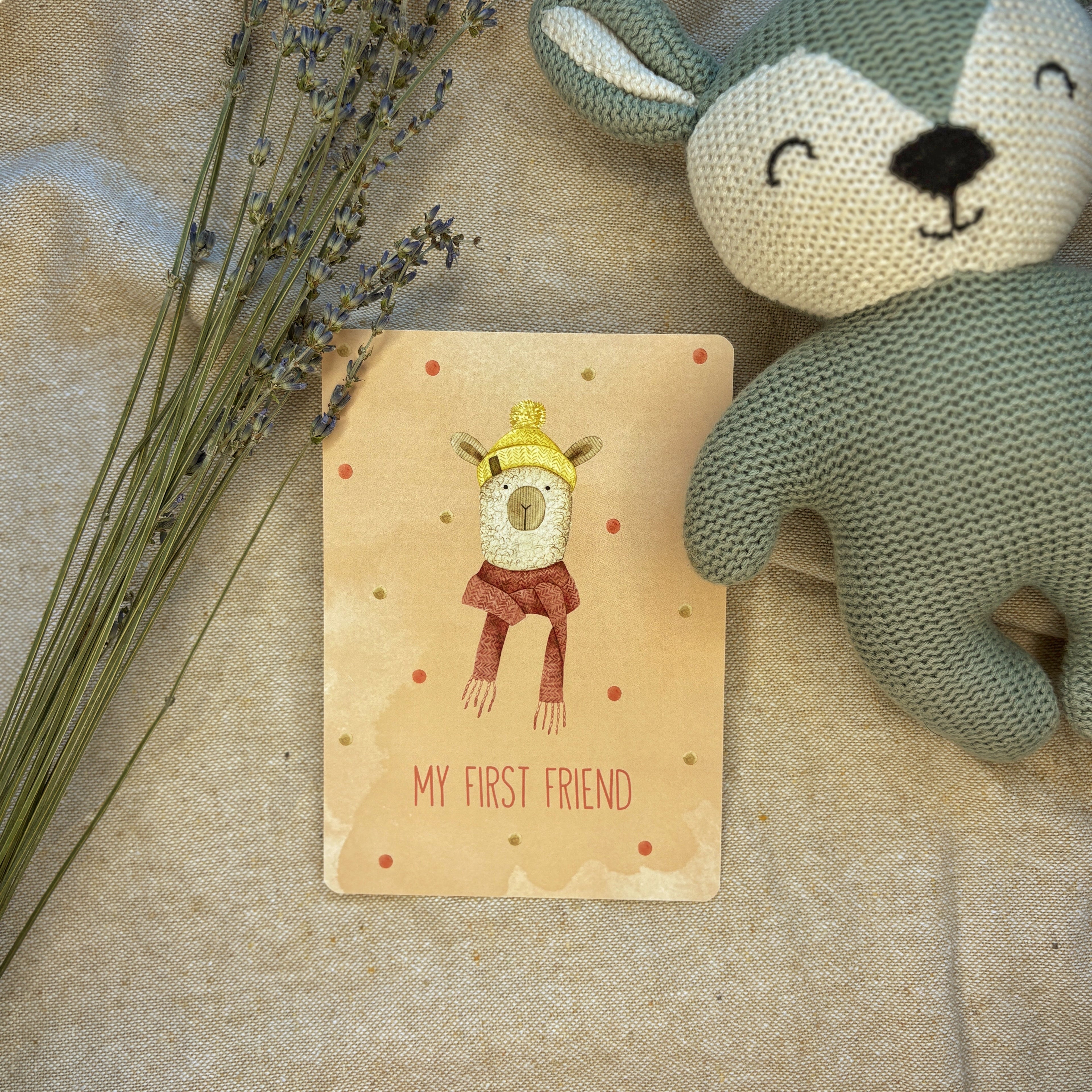 Little Goose Baby Milestone Cards