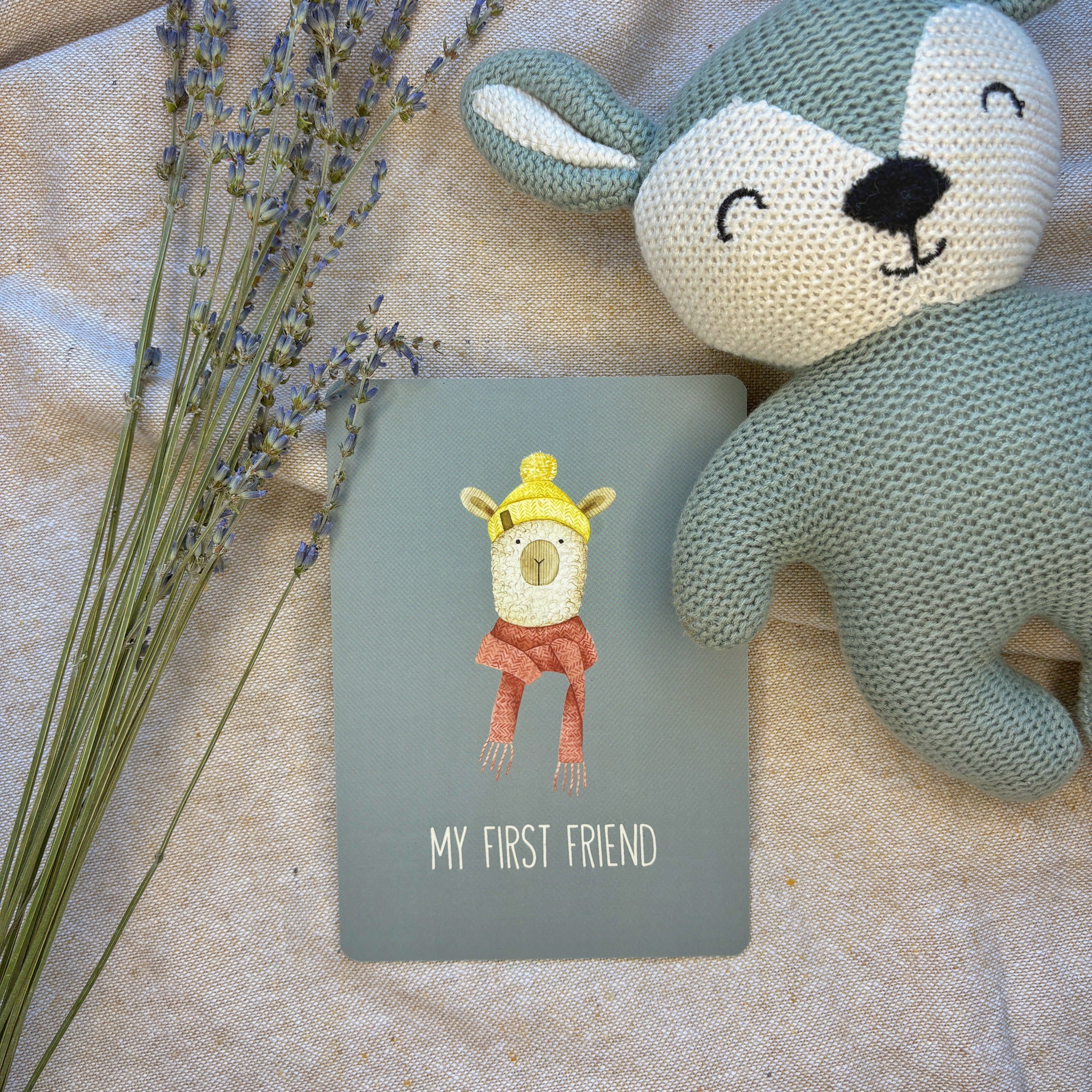 Little Goose Baby Milestone Cards