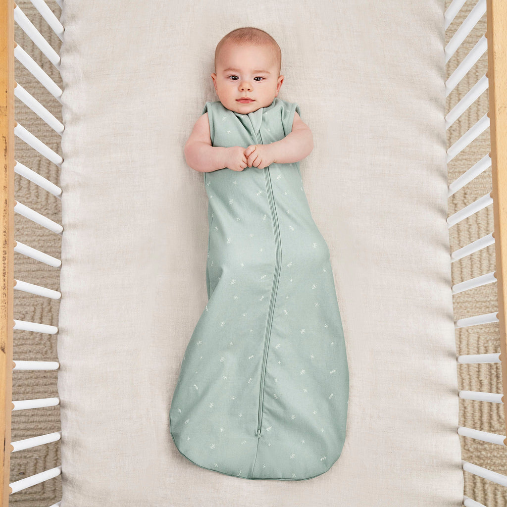 ergoPouch - Organic All Year Jersey Sleeping Bag - Sage - 1.0 TOG