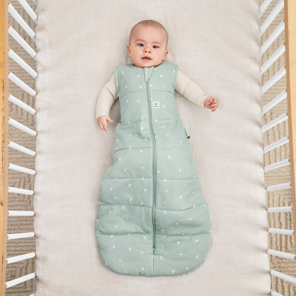 ergoPouch - Organic Winter Jersey Sleeping Bag - Sage - 2.5 TOG