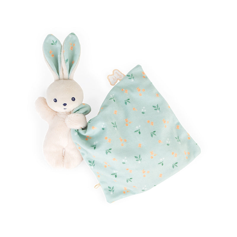 Kaloo Carre Douceur Doudou Rabbit - Citrus Bouquet - 17cm