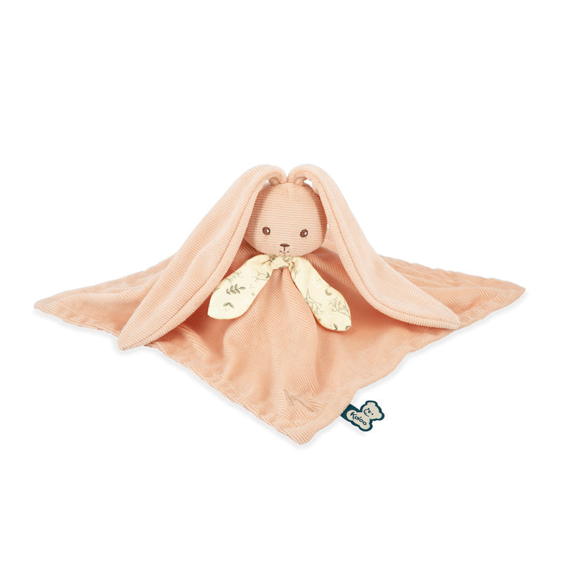 Kaloo Doudou Rabbit Comforter Blanket - Peach