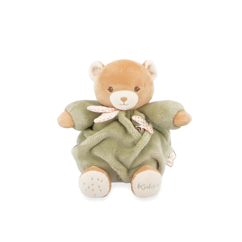 Kaloo Intemporel Chubby Bear Green - 17cm