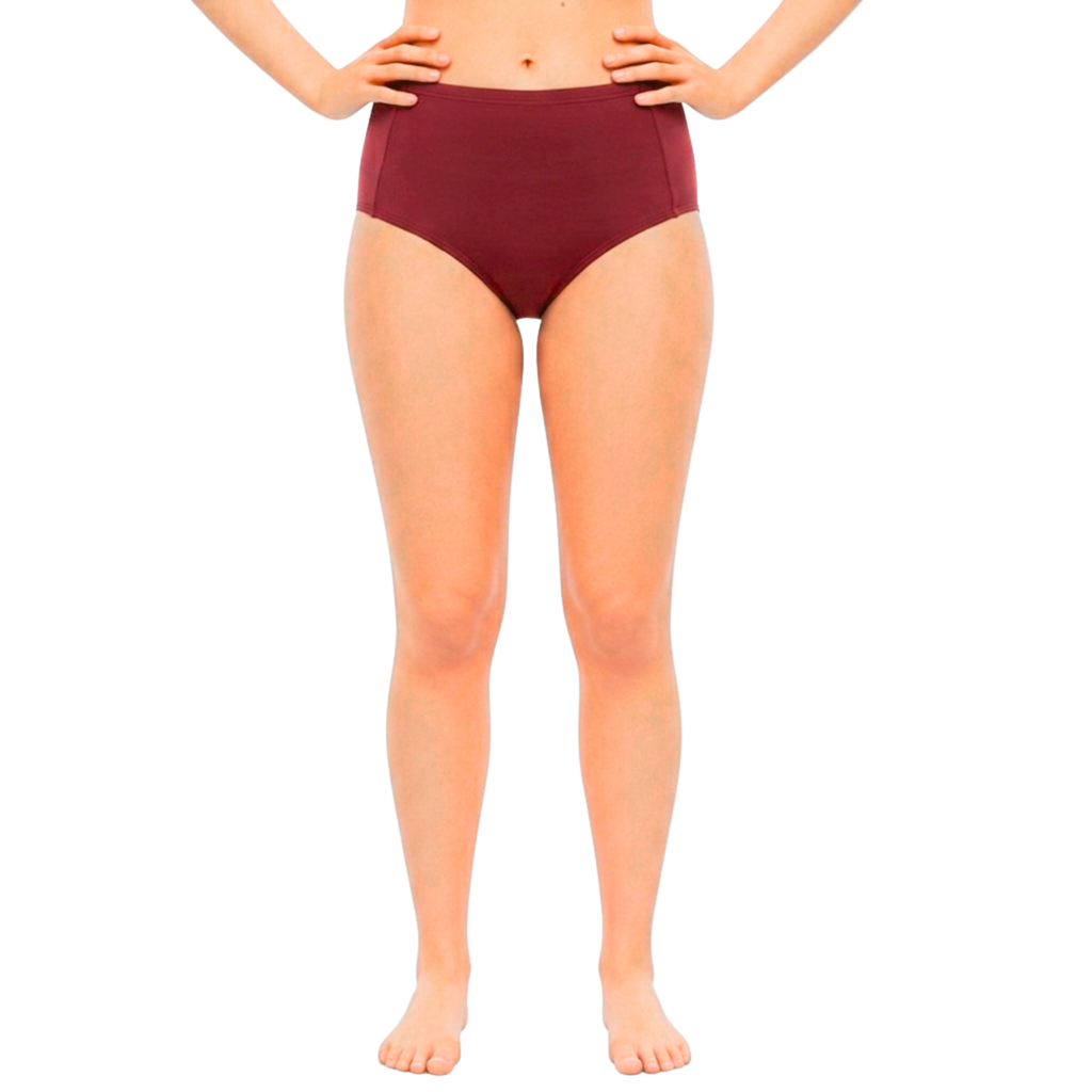 Kes-Vir™ Women’s Period Swimwear Briefs – Kenya Red