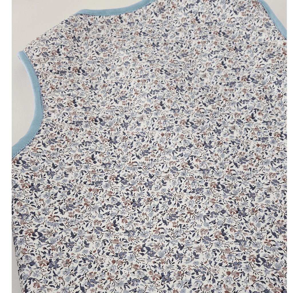Little Scandi baby Kids Stylish Vest / Gilet - Poppy Leafy