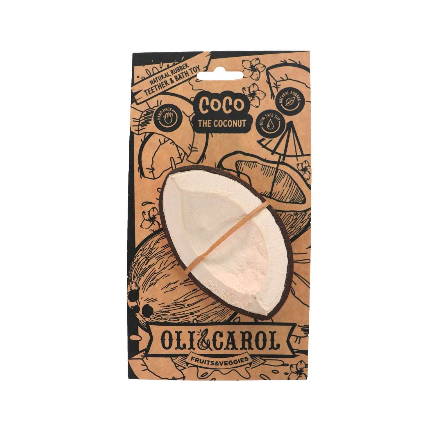 Oli & Carol Coco the Coconut Teether