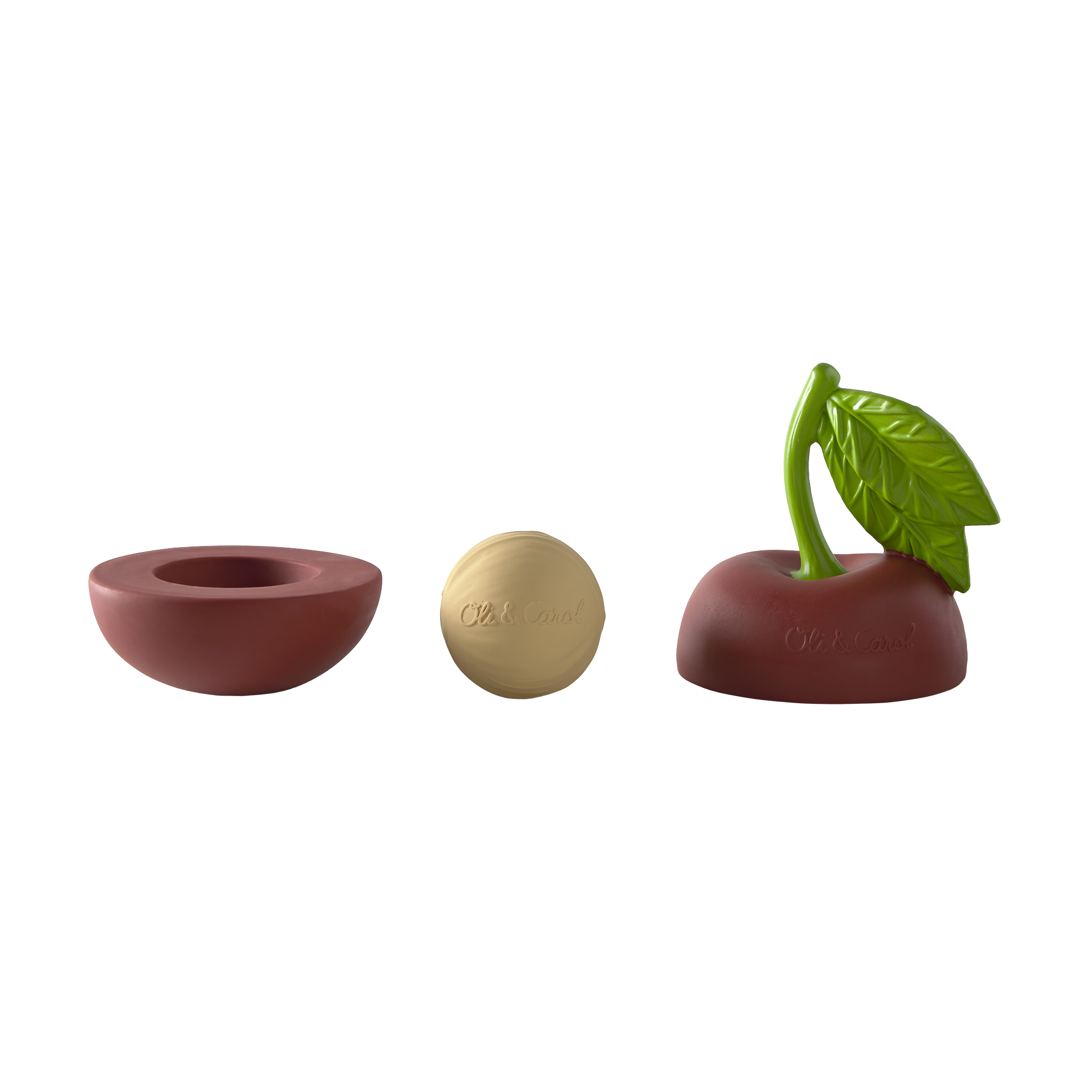 Oli&Carol Mery the Cherry Stacking and Ball Toy