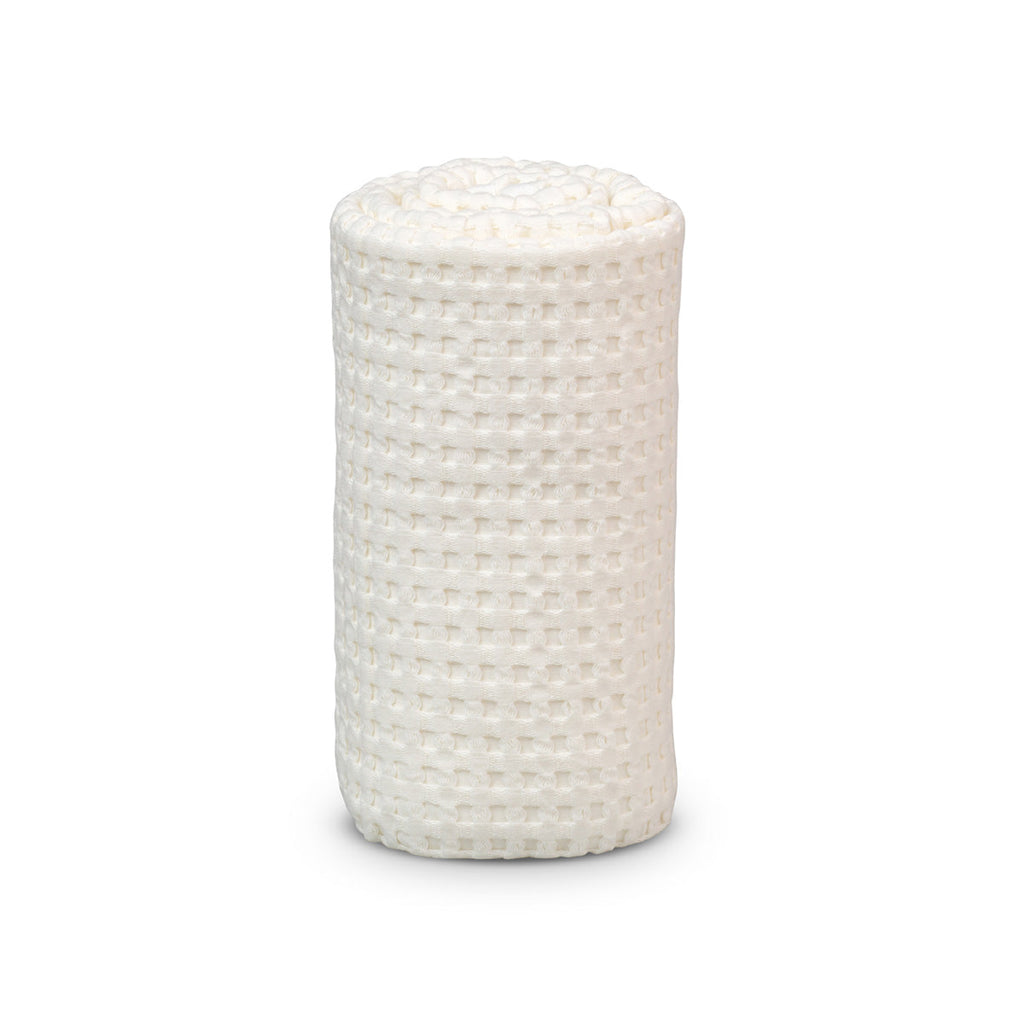 Lulujo -  Waffle Blanket - Cream Vanilla