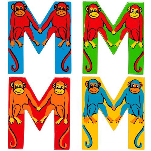 Wooden Letters for Children's Bedroom Doors