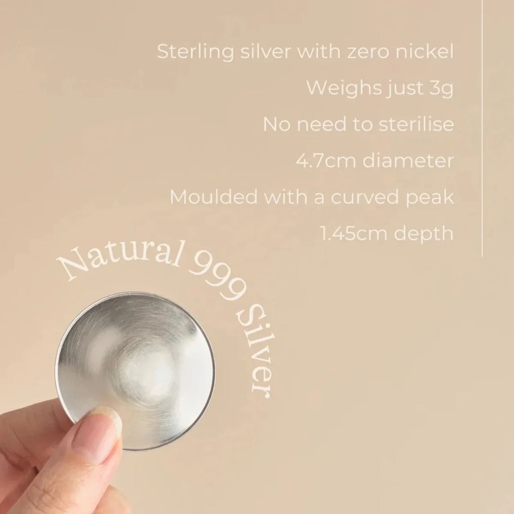 Lansinoh Silver Nursing Cups / Nipple Shields - Pack of 2